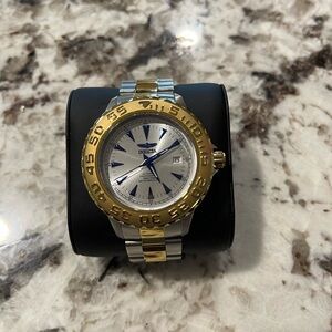 Invicta Two-Tone Silver and Gold Men's Watch